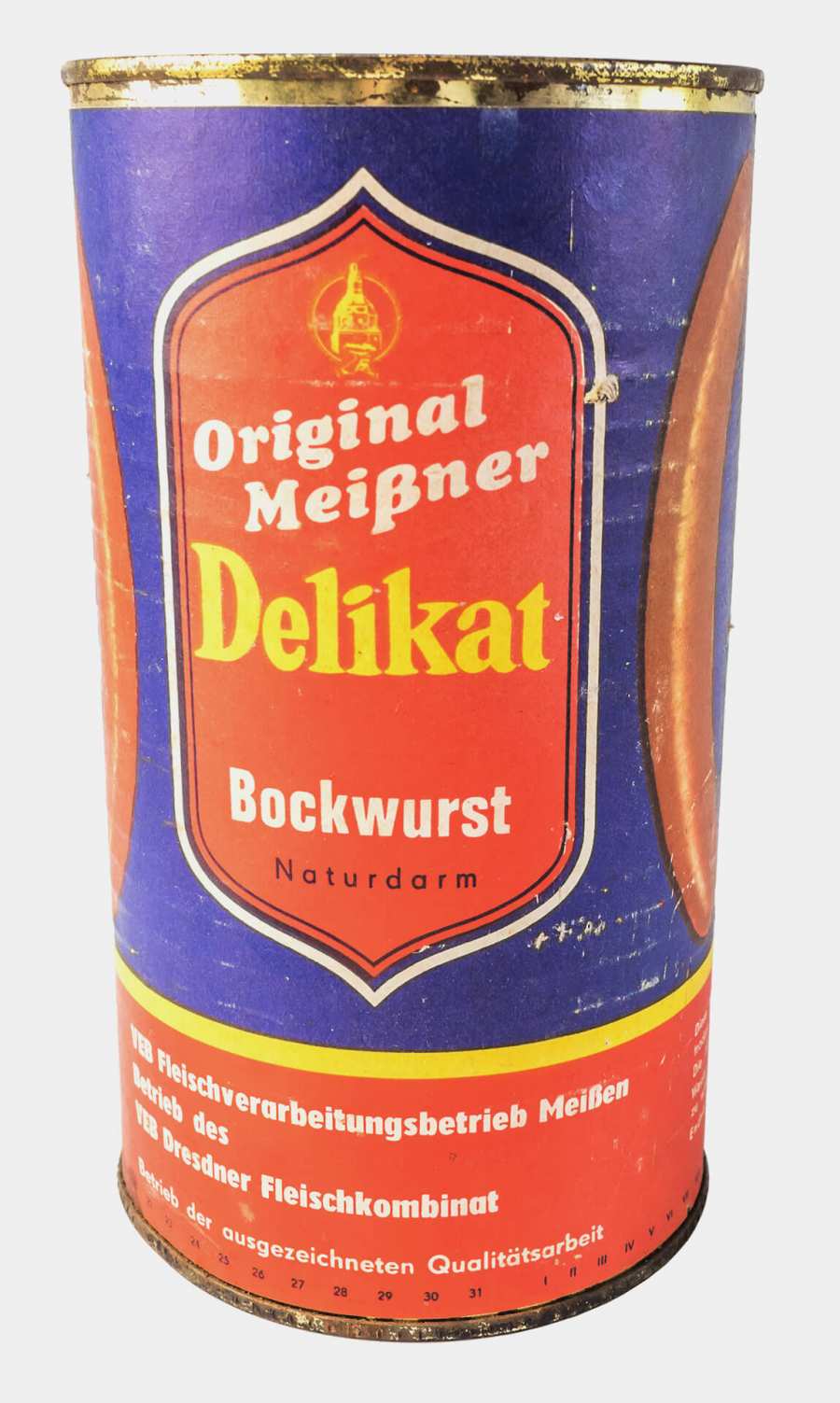 Konservendose Original Meissner Bockwurst – Delikat