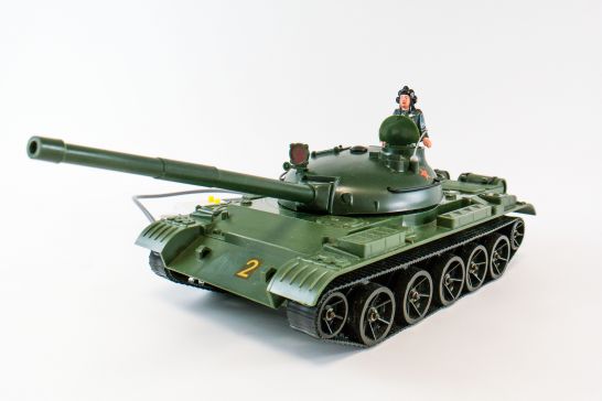 Toy model of the tank »T-62«