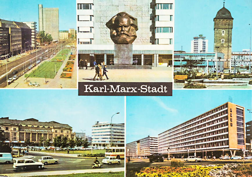 Postkarte Karl-Marx-Stadt