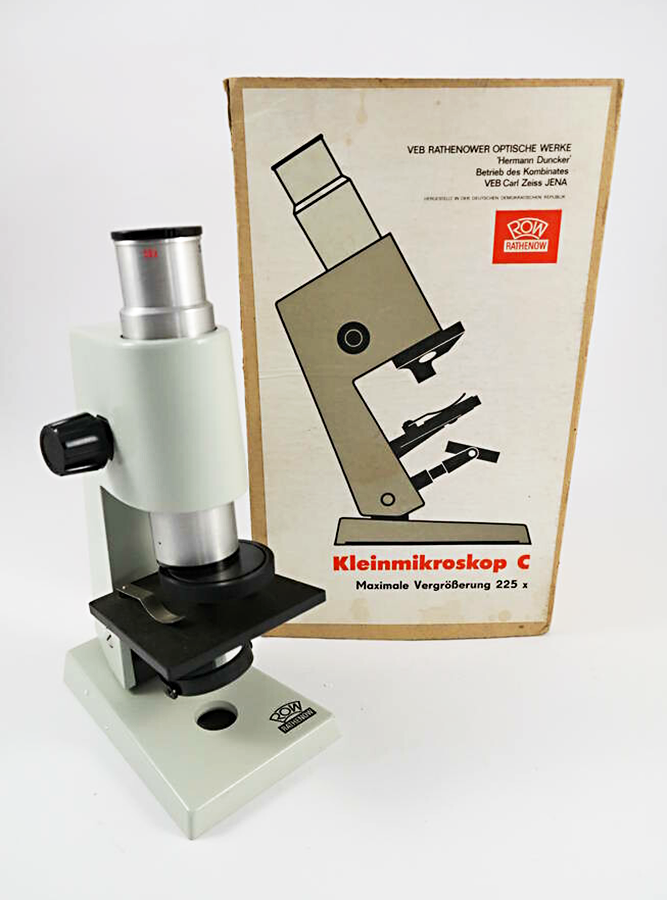 Kleinmikroskop »C« mit 225-facher Vergrößerung