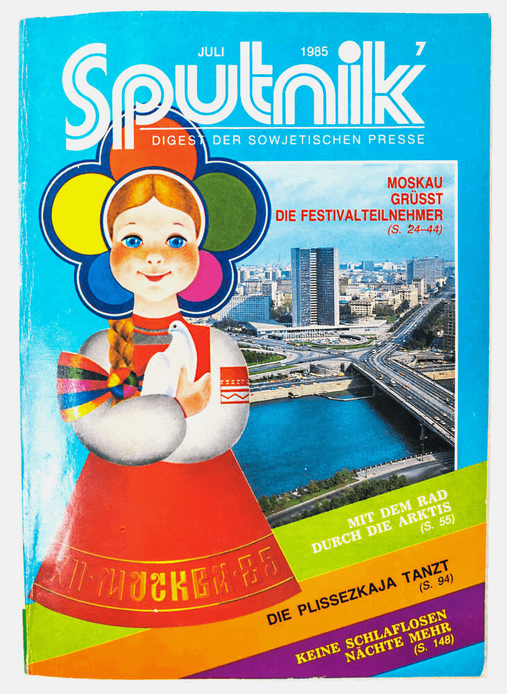 Zeitschrift »Sputnik« Ausgabe Juli 1985