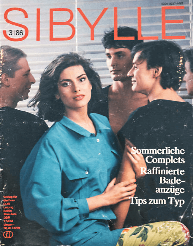 DDR fashion magazin »Sibylle« issue 3/1986