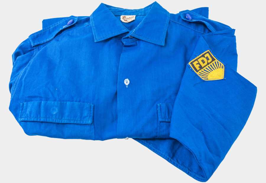 Blaues FDJ-Hemd 