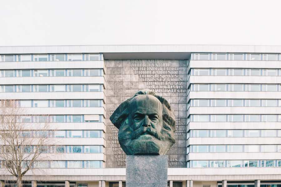 Karl-Marx-Statue in Chemnitz 