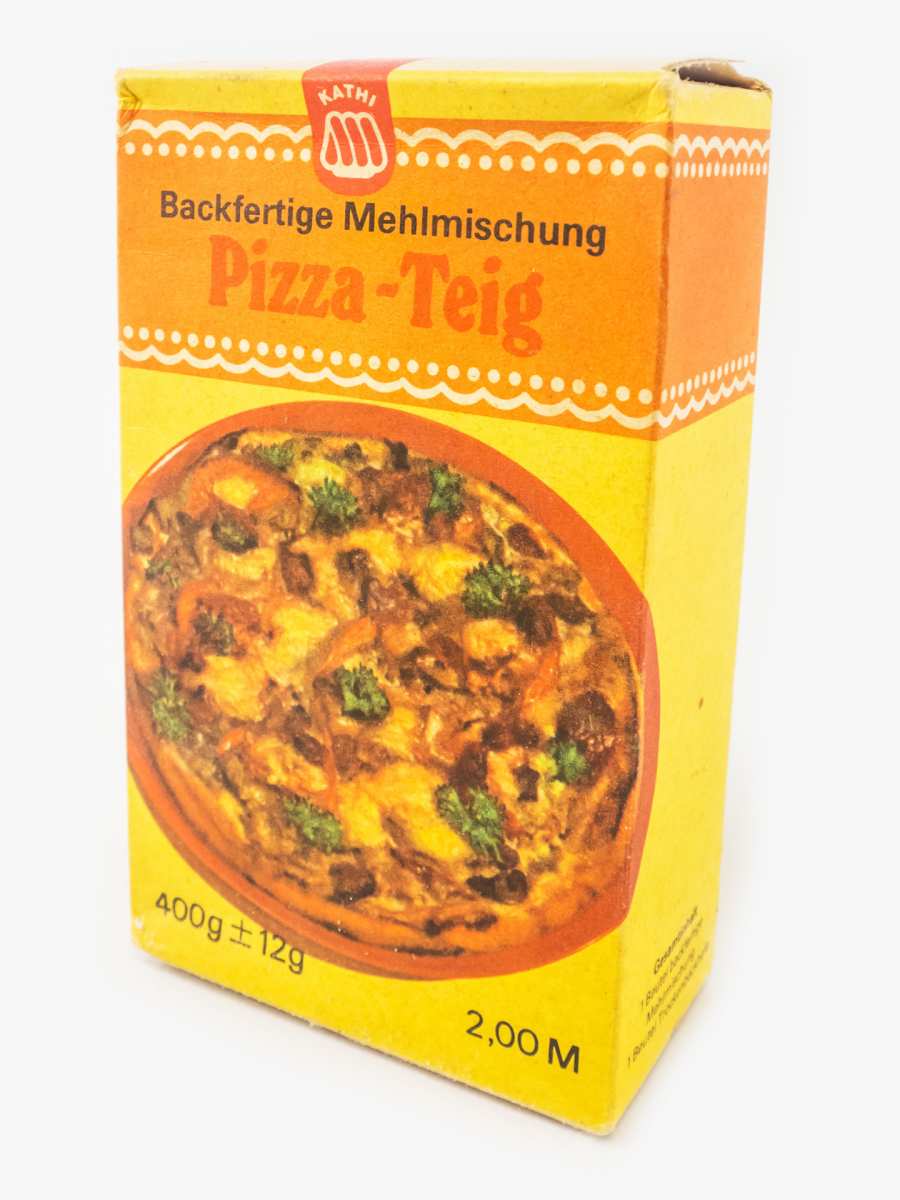 Packung Kathi Pizza-Teig aus DDR-Zeiten