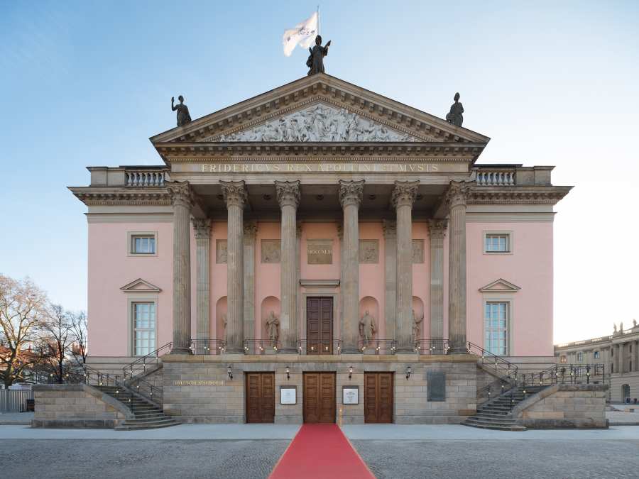 Exterior view Berlin State Opera Staatsoper Unter den Linden