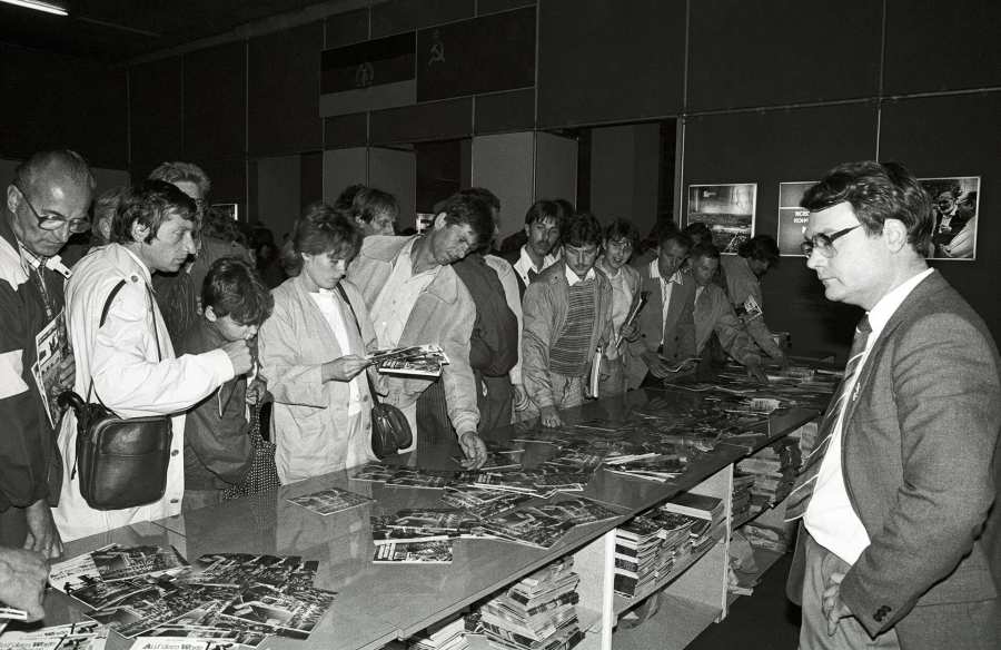 Foto Leipziger Buchmesse 1988