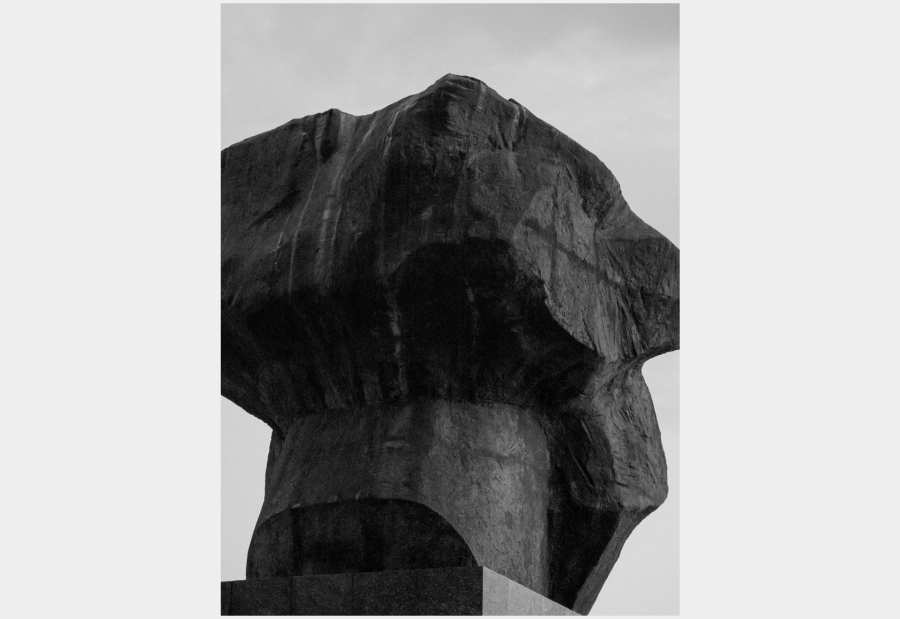 Rückansicht des Karl-Marx-Monuments von Tobias Kruse / ARTCO