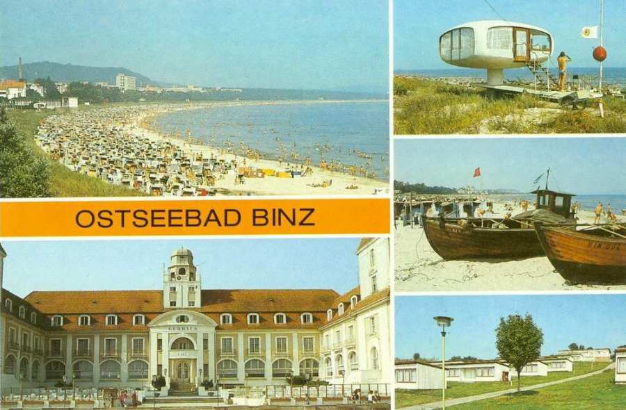 Postkarte Binz 