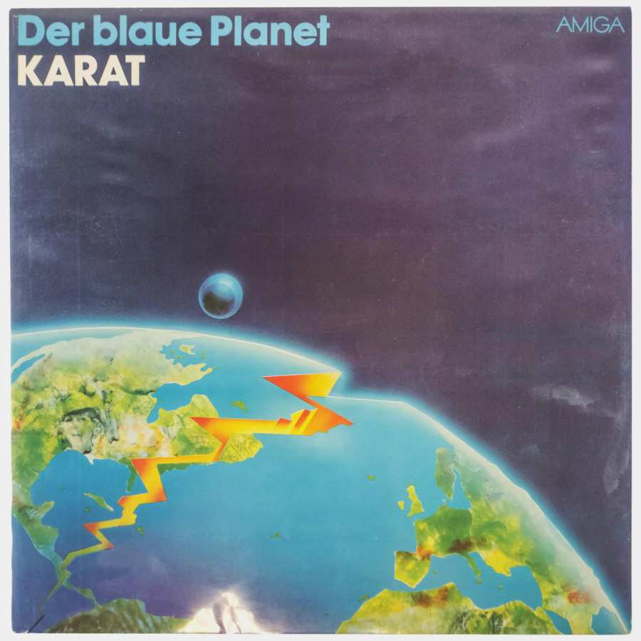 Amiga-Schallplatte der Band Karat mit dem Titel »Der blaue Planet«