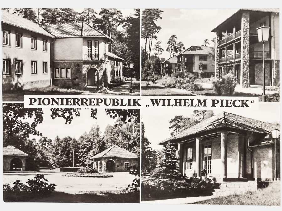 Postkarte Pionierrepublik »Wilhelm Pieck«