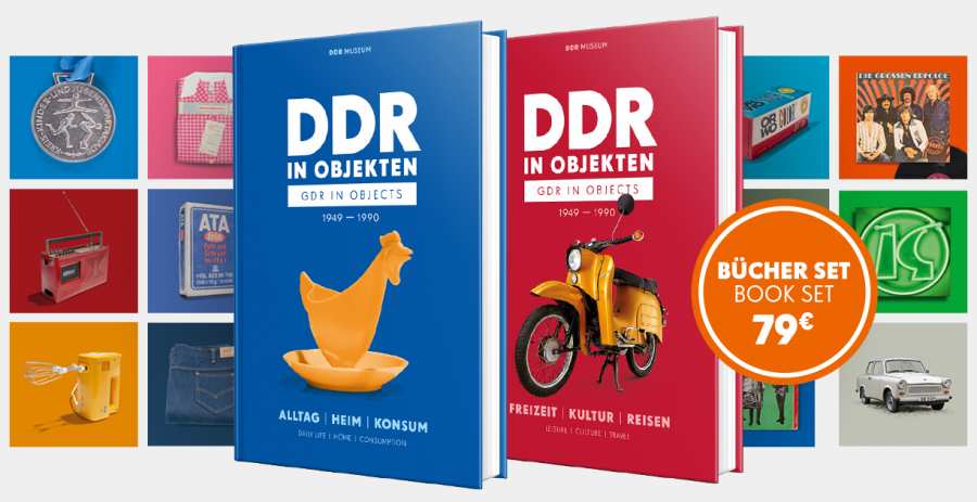 Bücher-Set »DDR in Objekten 1949-1990« Band I + II