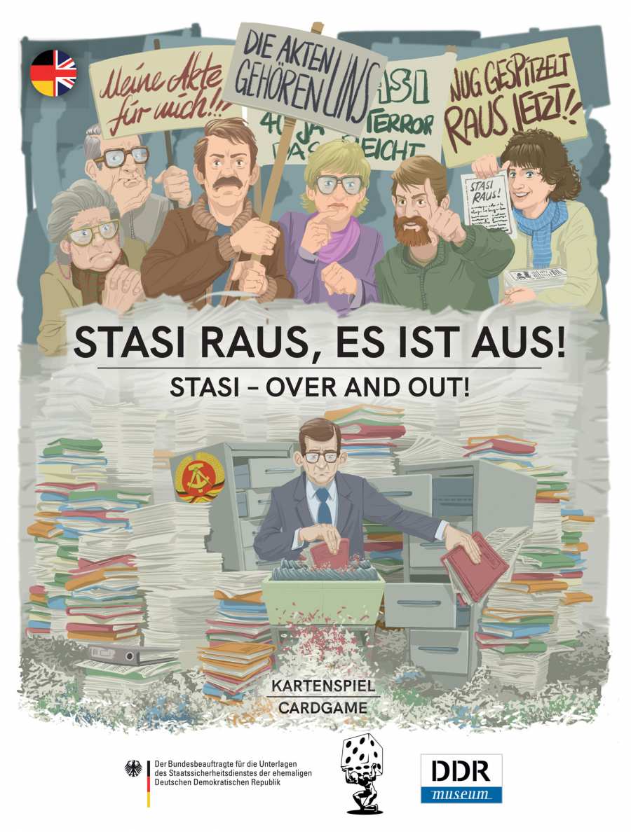 Kartenspiel »Stasi raus, es ist aus!«