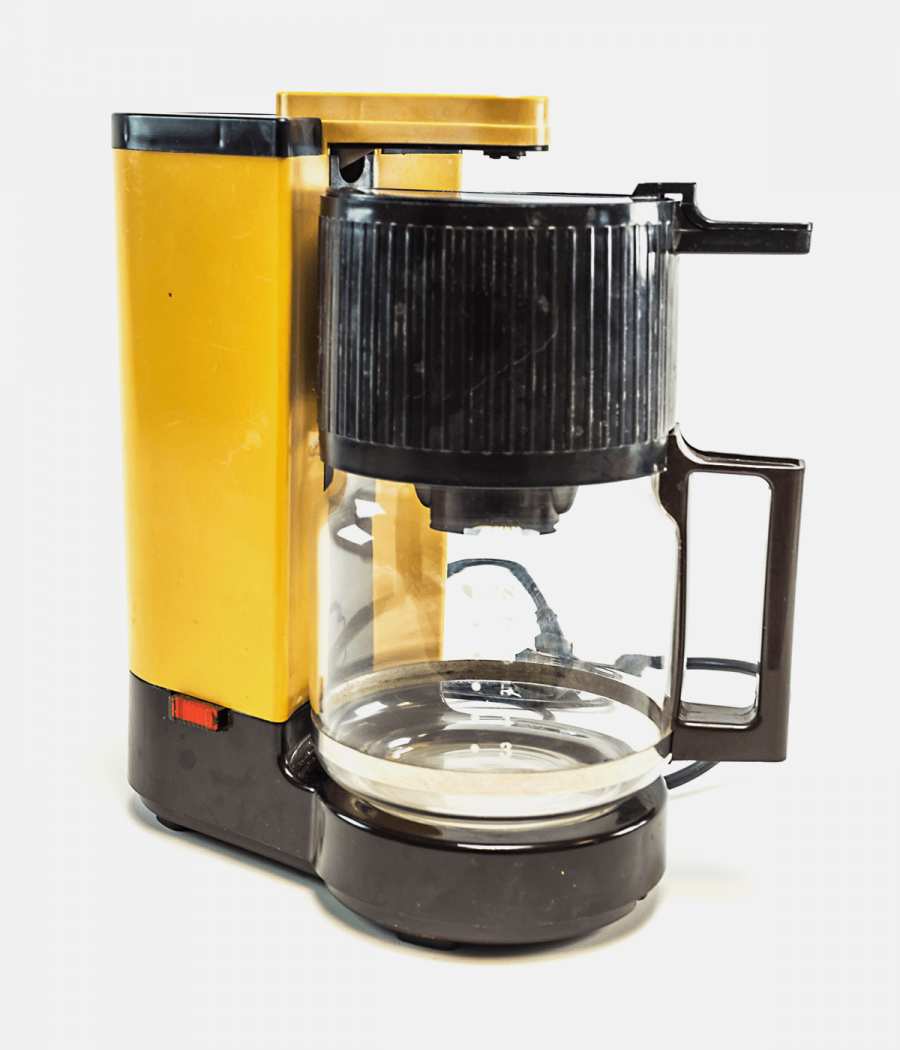 Yellow coffee maker »K109« »AKA ELECTRIC«