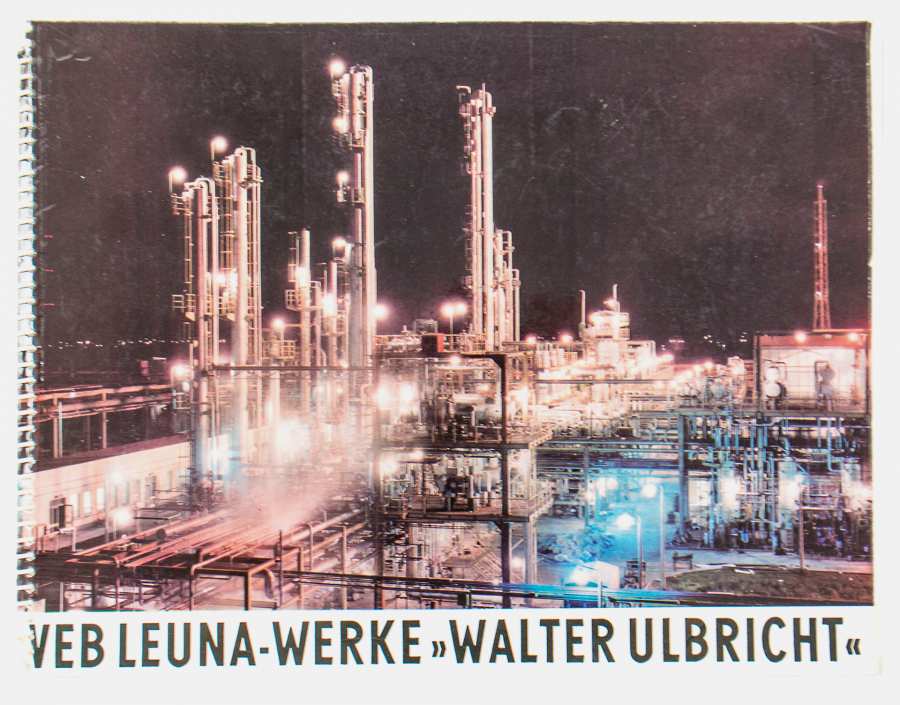 Cover page »VEB Leuna Werke Walter Ulbricht« 