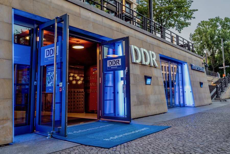 Entrance of the DDR Museum