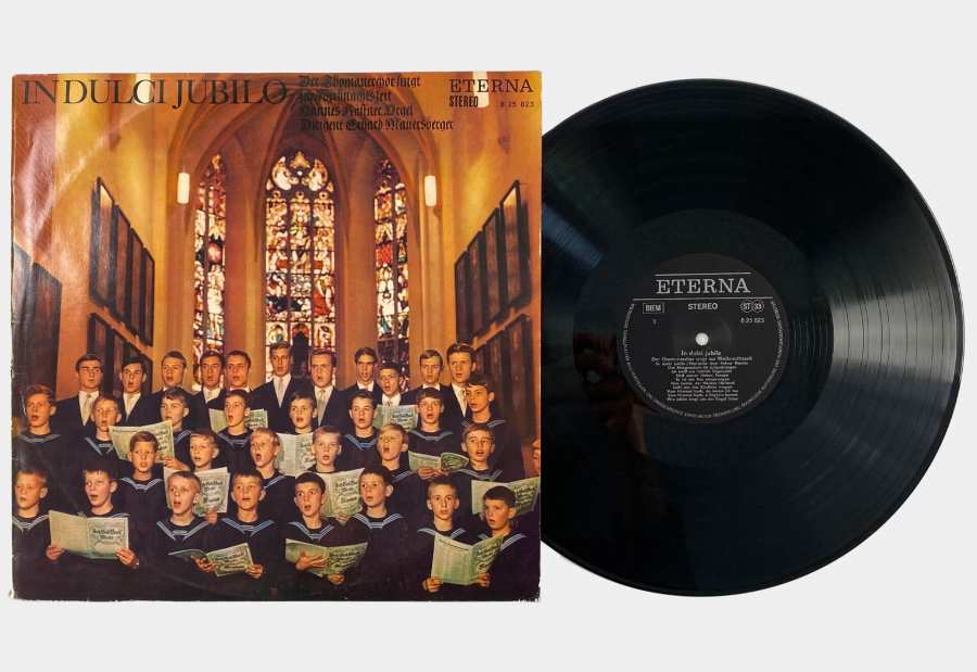 Record »In Dulci Jubilo«. Imprint of a singing choir.