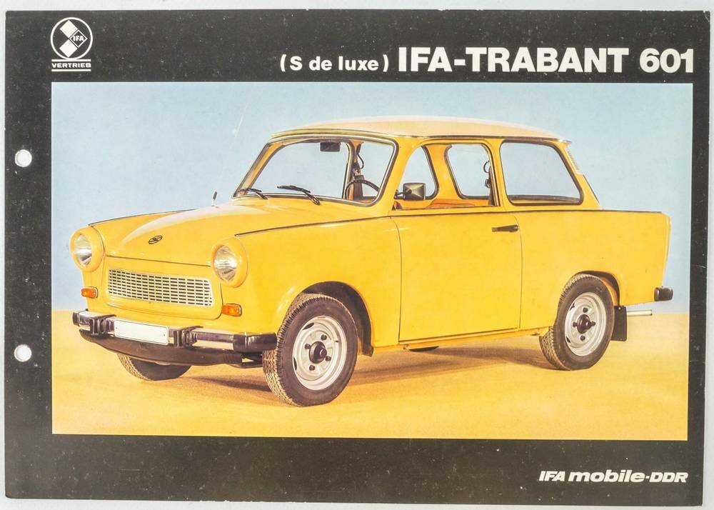 Produktblatt IFA-Trabant 601 - S deluxe