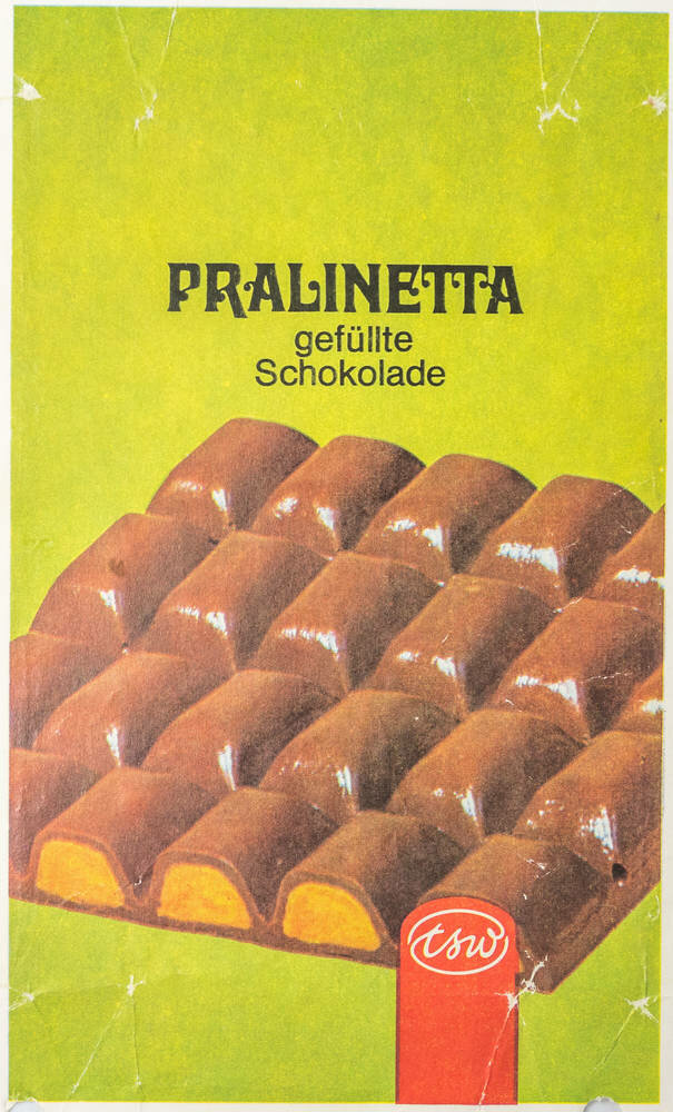 Verpackung Pralinetta Gefullte Schokolade Ddr Museum Berlin